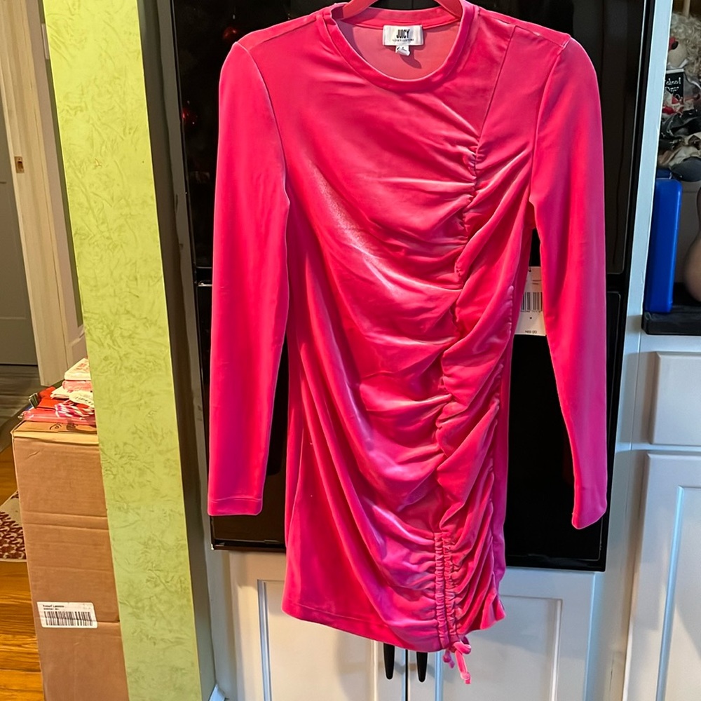 Juicy couture hot pink dress